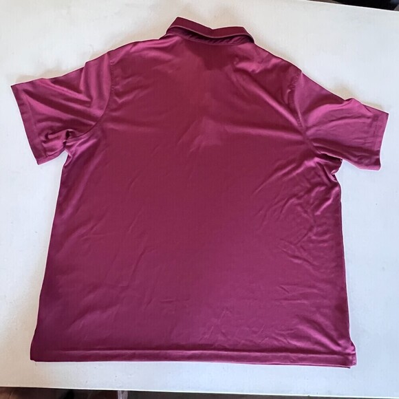 Mens T-shirt plus red vine short sleeve sport casual button size 2XL/2XG (50-52) - Picture 4 of 12
